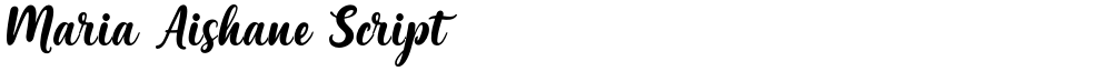 Maria Aishane Script