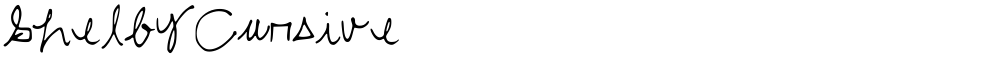 ShelbyCursive