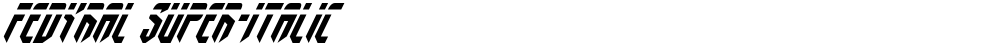 Fedyral Super-Italic