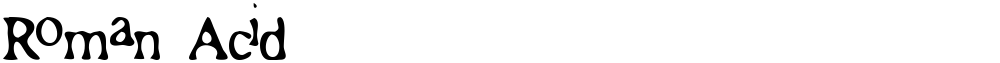 Roman Acid