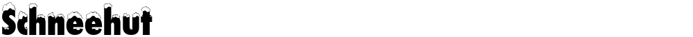 Schneehut