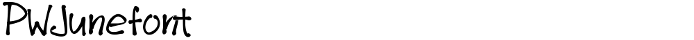 PWJunefont