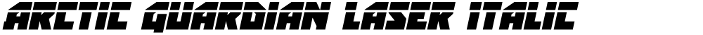 Arctic Guardian Laser Italic