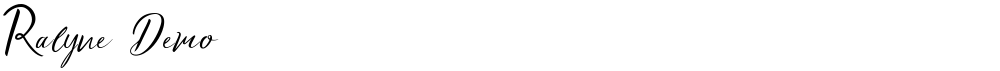 Ralyne Demo