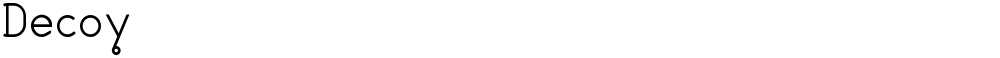 Decoy
