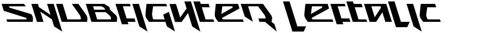 Snubfighter Leftalic