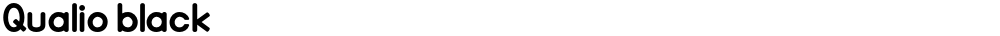 Qualio black