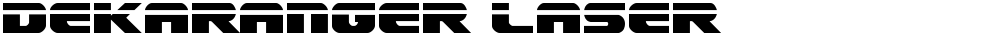 Dekaranger Laser