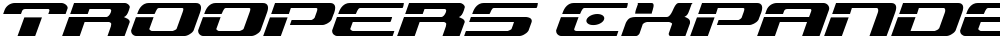 Troopers Expanded Italic