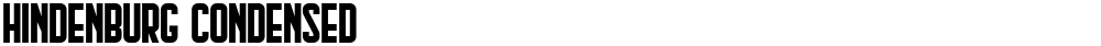 Hindenburg Condensed