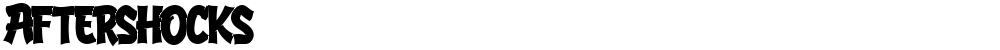 Aftershocks