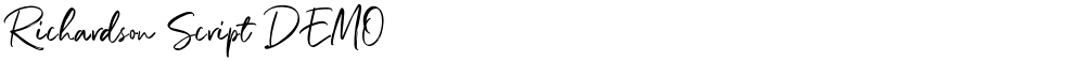 Richardson Script DEMO