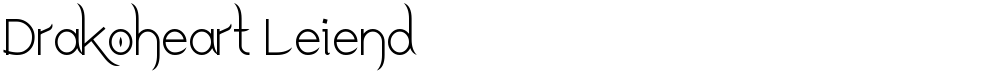 Drakoheart Leiend