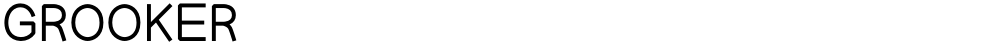 GROOKER