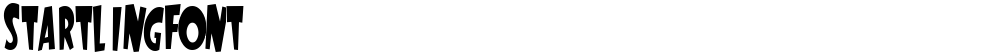 StartlingFont