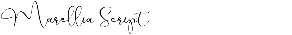 Marellia Script