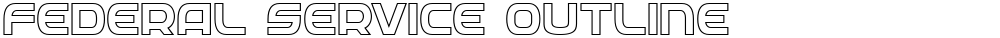 Federal Service Outline
