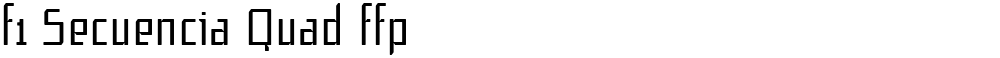 f1 Secuencia Quad ffp