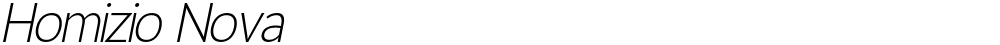 Homizio Nova
