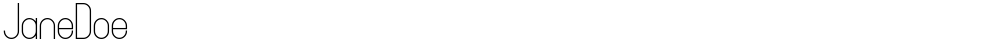 JaneDoe