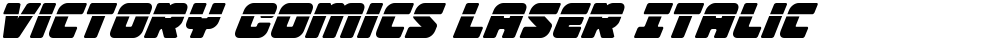Victory Comics Laser Italic