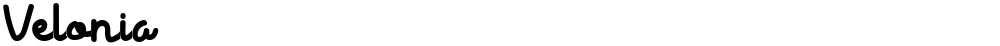 Velonia