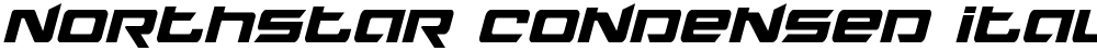Northstar Condensed Italic