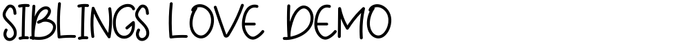 Siblings Love Demo