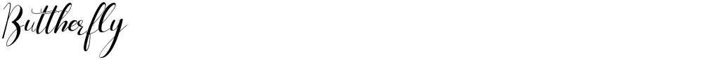 Buttherfly