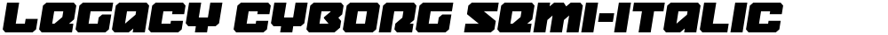 Legacy Cyborg Semi-Italic