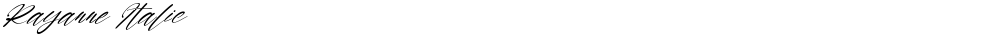 Rayanne Italic