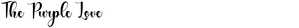 The Purple Love