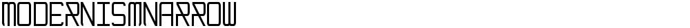 ModernismNarrow