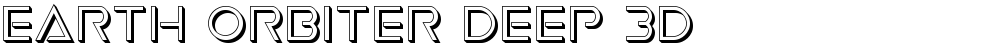 Earth Orbiter Deep 3D