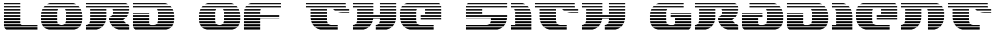 Lord of the Sith Gradient