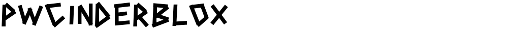 PWCINDERBLOX