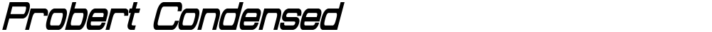 Probert Condensed