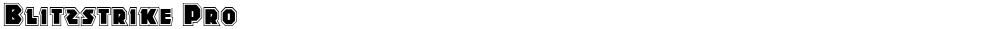 Blitzstrike Pro