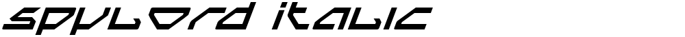 Spylord Italic