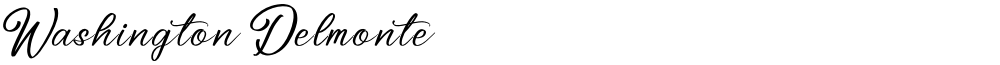 Washington Delmonte