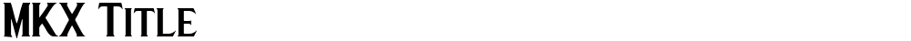 MKX Title