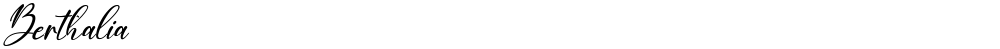 Berthalia