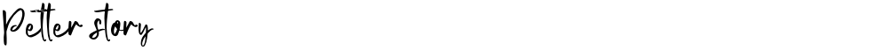 Petter story