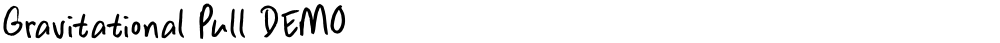 Gravitational Pull DEMO