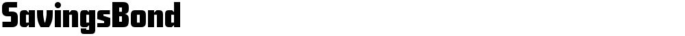 SavingsBond