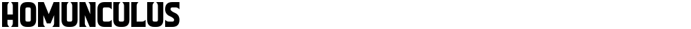 Homunculus