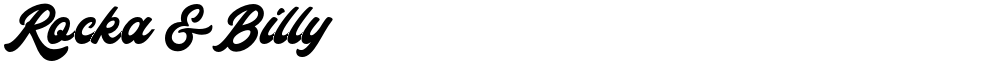 Rocka & Billy