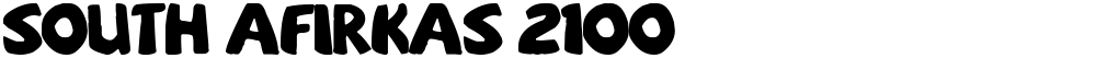 sOuTh Afirkas 2100