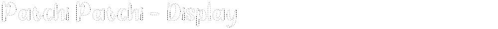 Patchi Patchi - Display