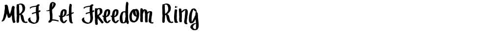 MRF Let Freedom Ring